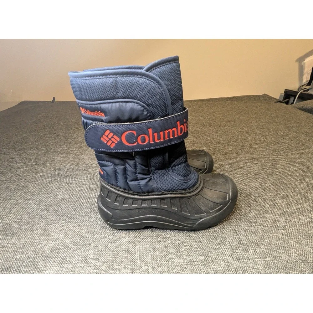 Columbia Snow Boots‎ Kids Unisex Blue Waterproof Insulated Winter Youth Shoes
